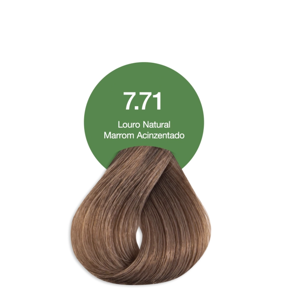Acquaflora Tint Vegana N. 7.71 Lro Nat Marrom Acinz