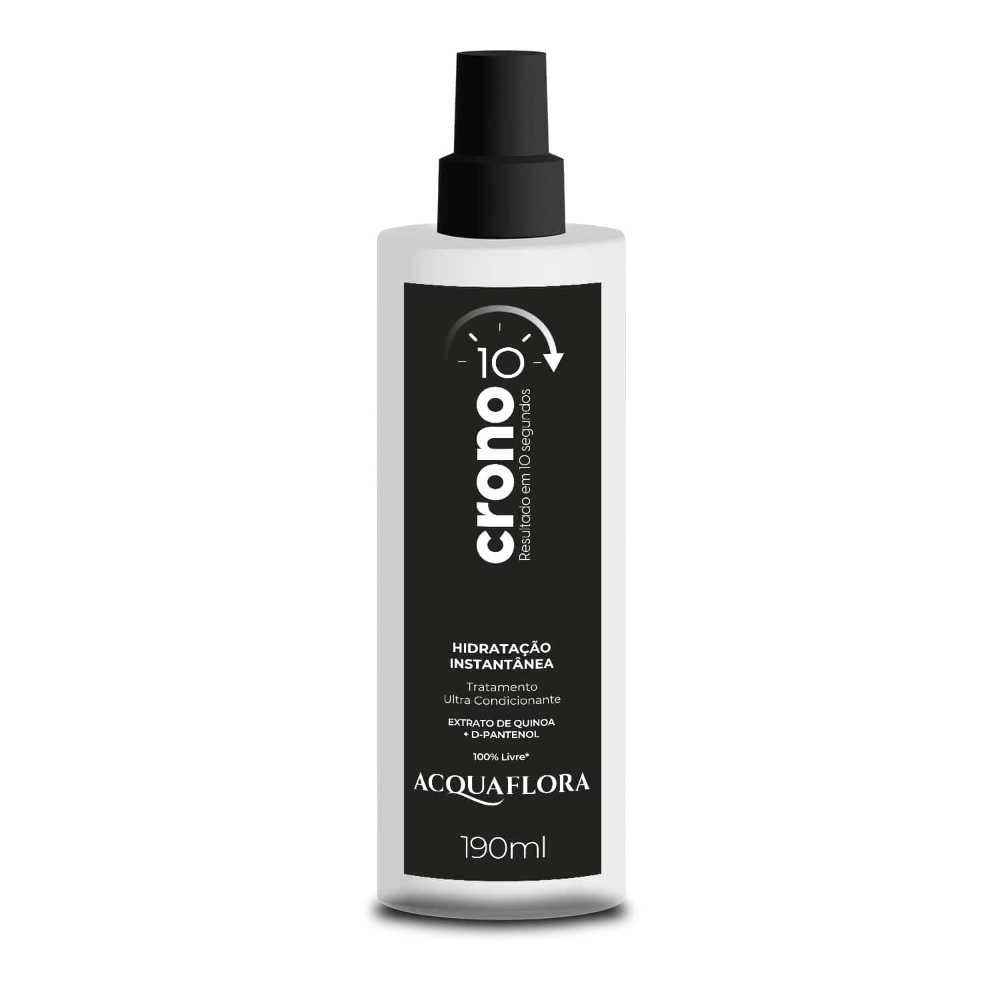 Trat Ultra Condic Crono 10 Acquaflora 190ml Hidratacao Instantanea