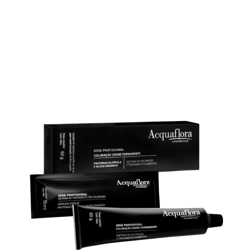 Coloracao Individual Permanente Acquaflora 7.33 60g