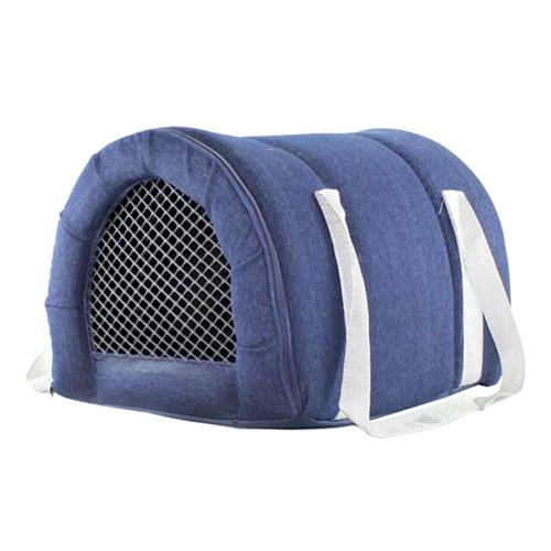 Transporte Fechado Para Pet Tamanho 2 Jeans Fabrica Pet