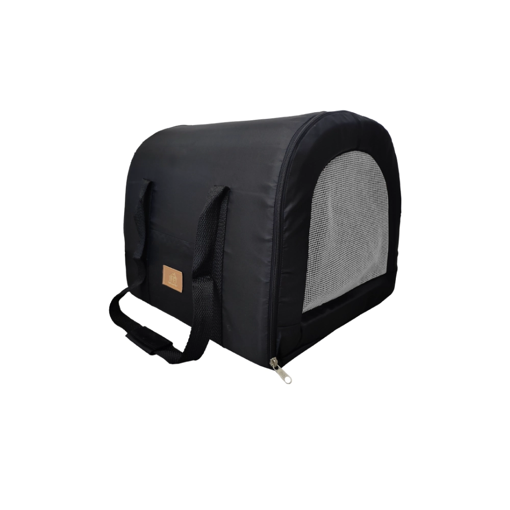 Bolsa de Transporte Impermeável Fechada Preta Fábrica Pet M