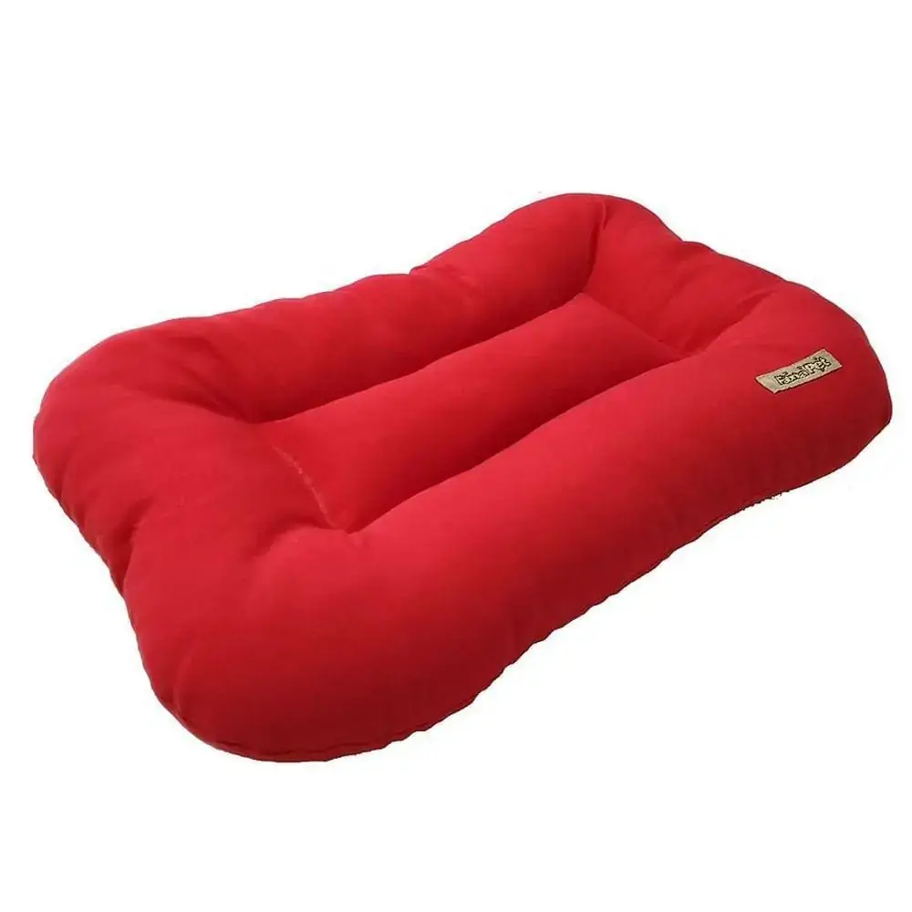 Almofada Retangular Lisa Vermelha Fábrica Pet Nº 02