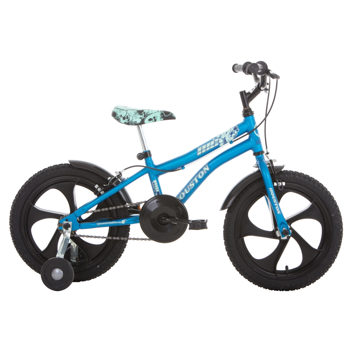 Bicicleta Passeio Nic Azul Fosco Aro 16 Houston Infantil