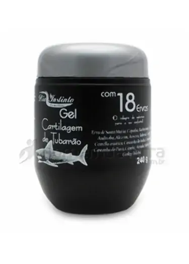 Gel Cartilagem De Tubarão Bio Instinto 240g