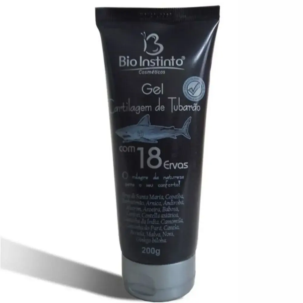 Gel Cat/tubarão C/18 Ervas 200g .