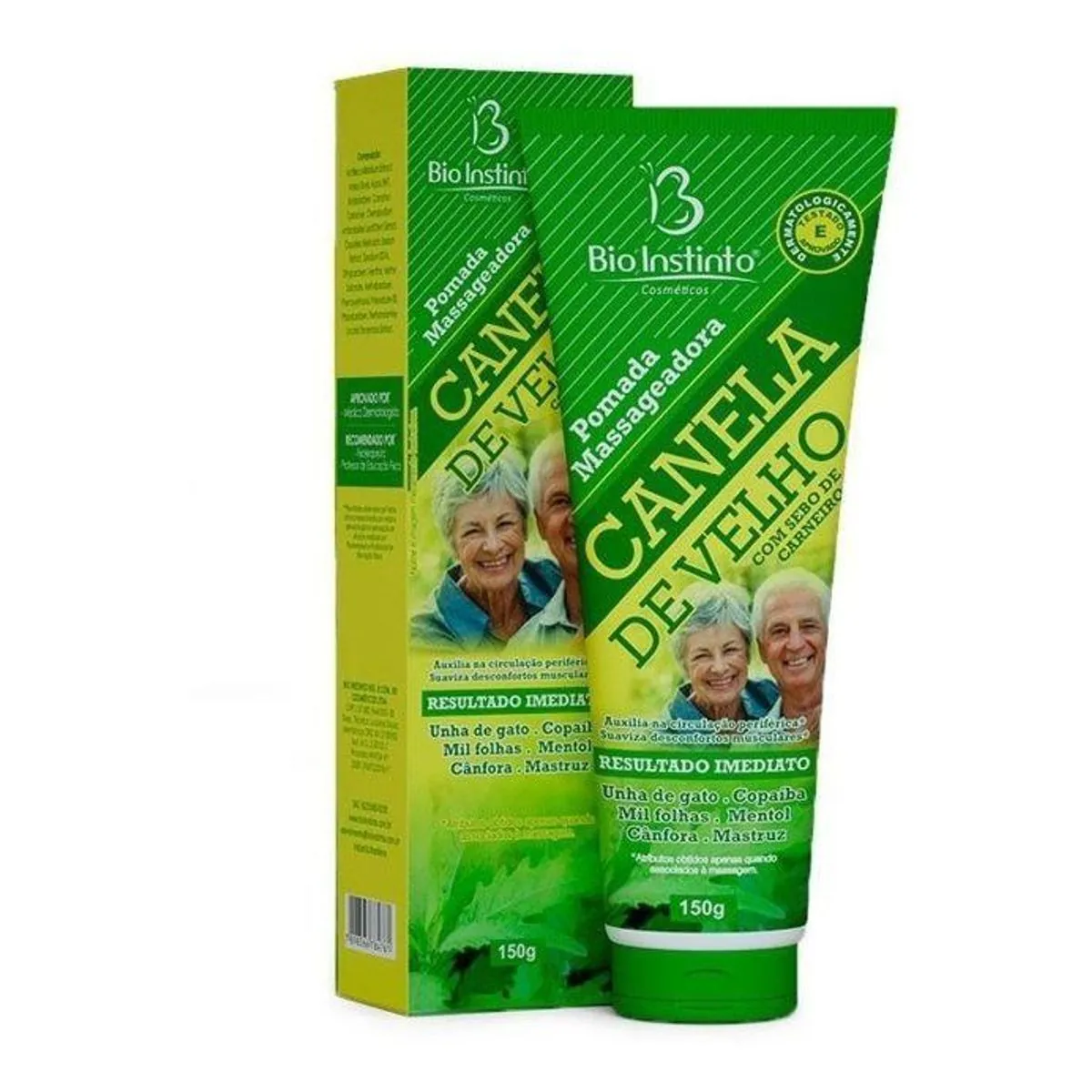 POMADA MASSAGEADORA CANELA DE VELHO 150G BIO INSTINTO