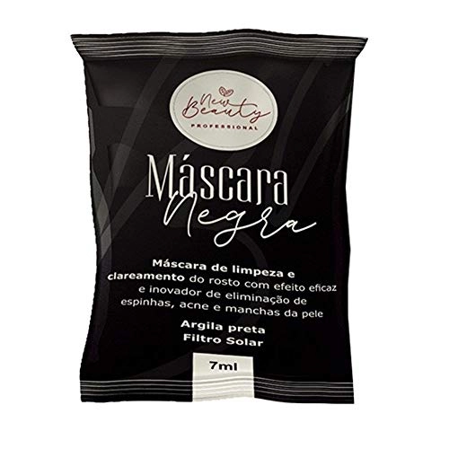 Mascara Facial New Beauty Negra Sache 7ml