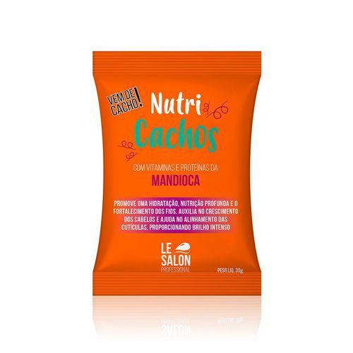 Máscara Capilar De Mandioca Le Salon Pro Nutri Cachos Sachê 30g