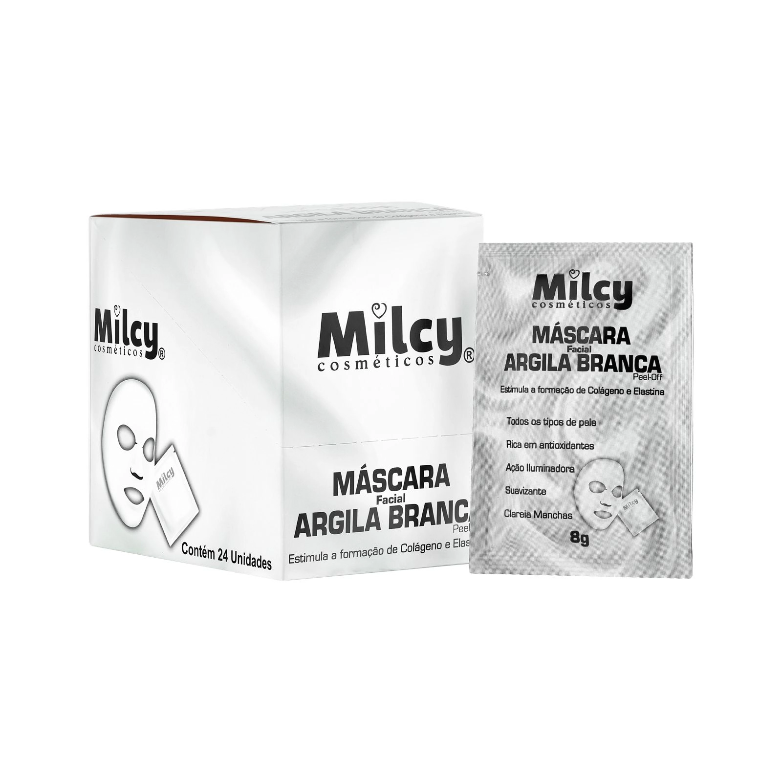 Masc Facial Milcy 8 Gr Argila Bra 00144
