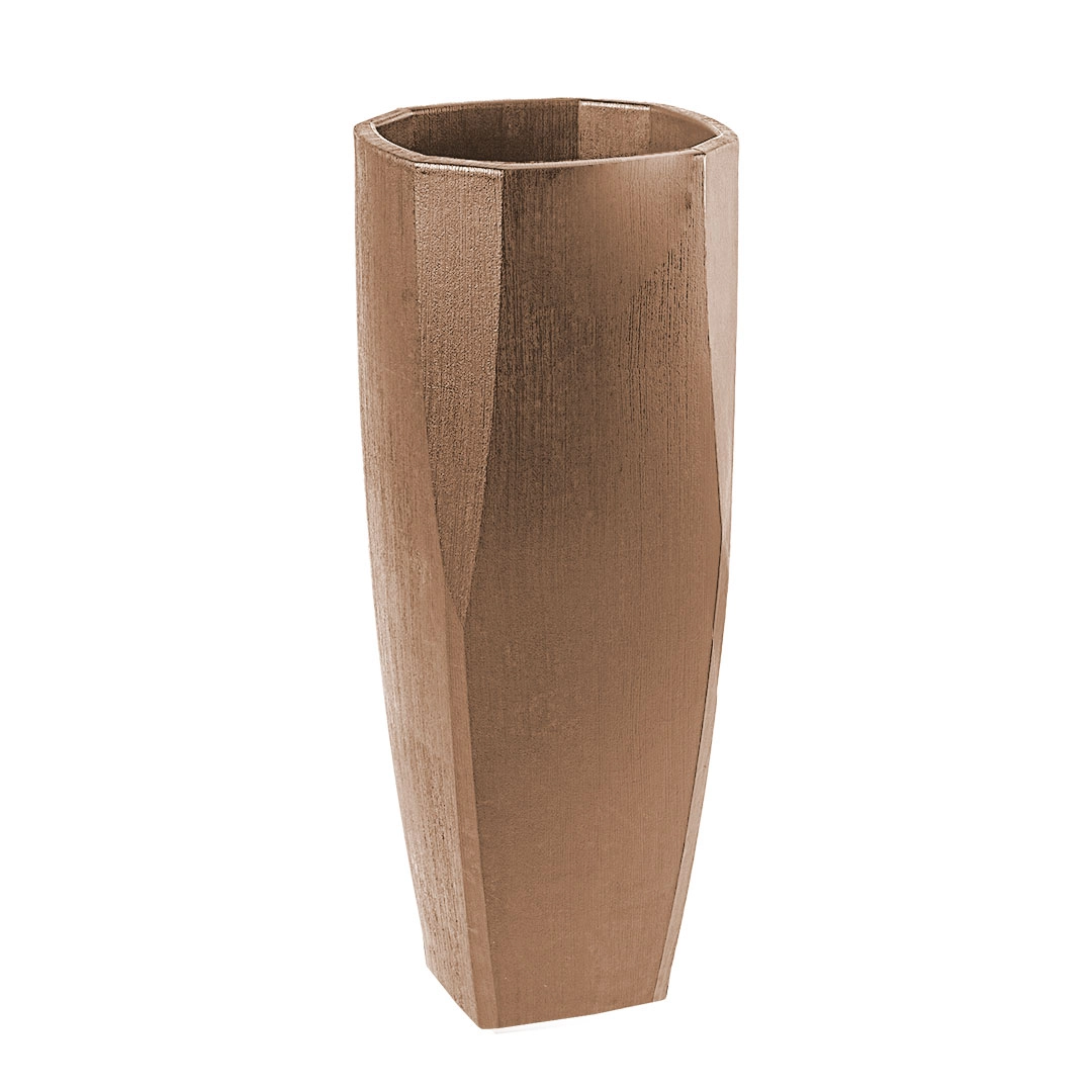 Vaso Capitolio Riscato Ocre Solido 34x100 10165144 Floridis