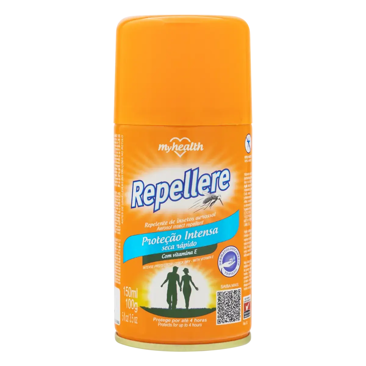 Repelente Aerossol Proteção Intensa Myhealth Repellere Frasco 150ml