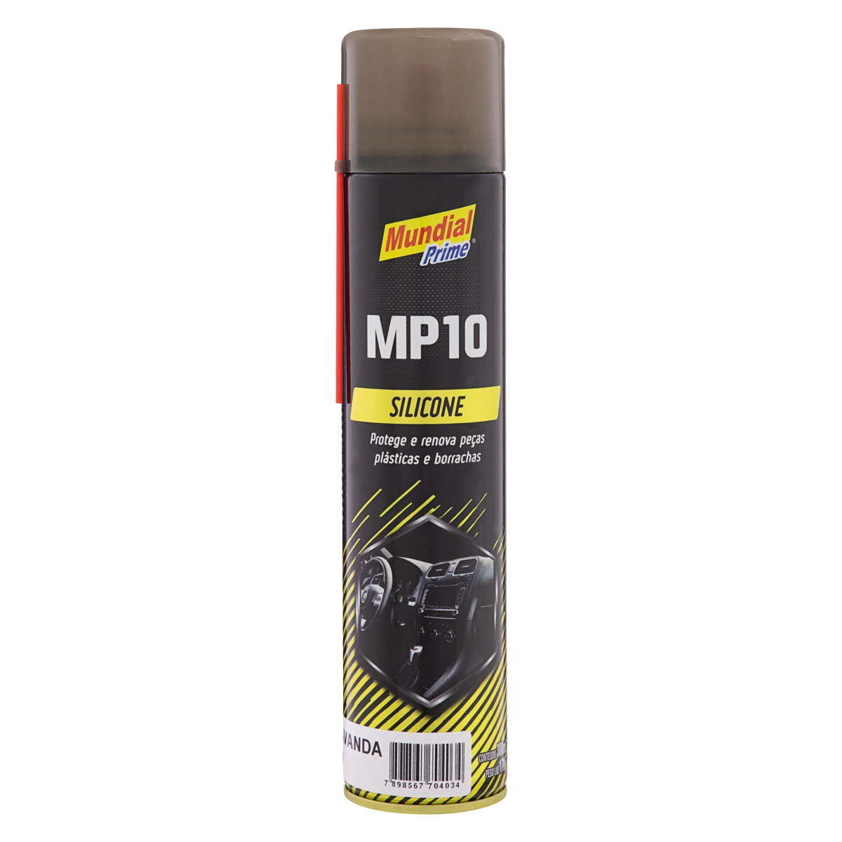 Silicone Spray Lavanda Mundial Prime Mp10 Frasco 170g