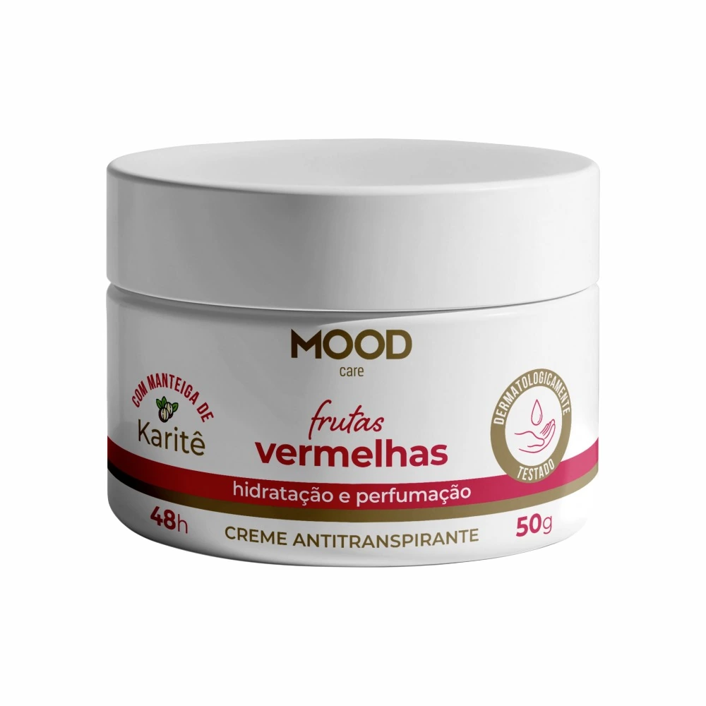 33072010 Desodorante Mood Creme Frustas Vermelhas 50g