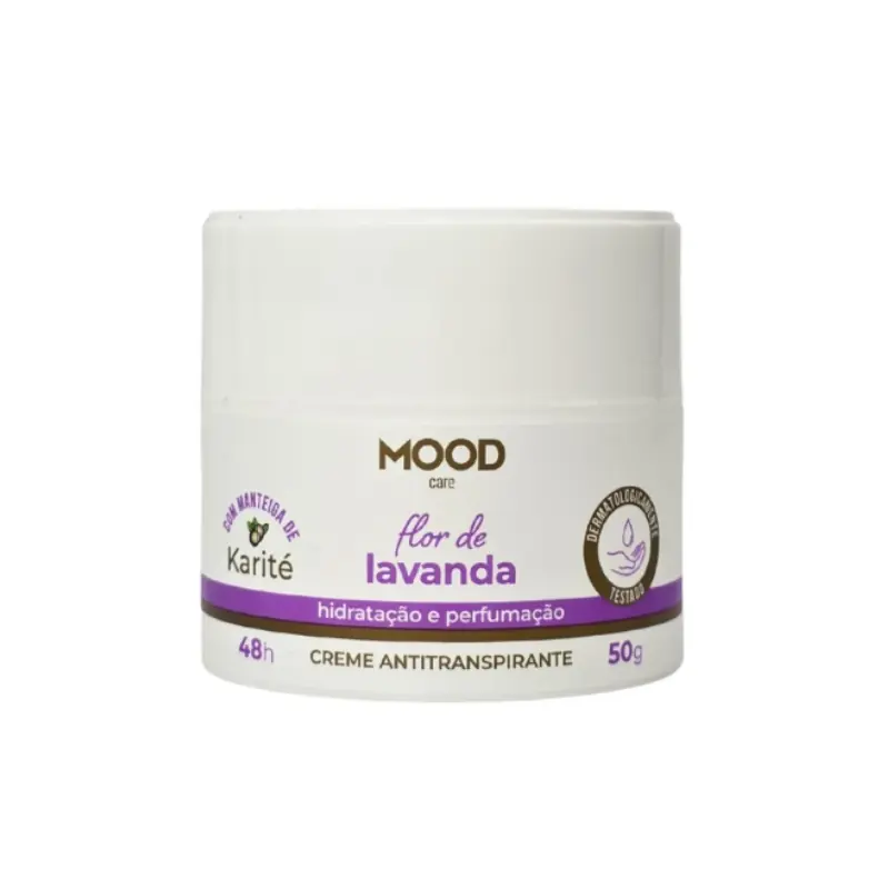 33072010 Desodorante Mood Creme Flor De Lavanda 50g