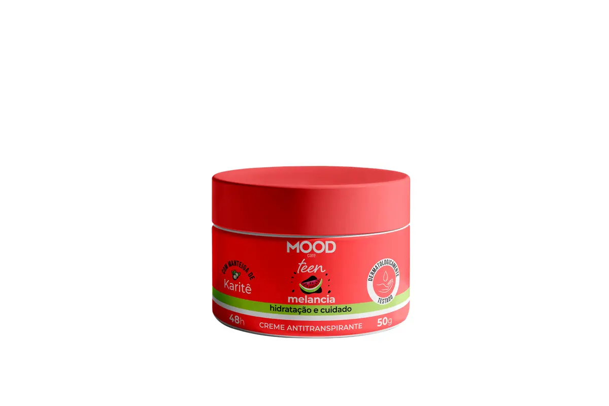 33072010 Desodorante Mood Teen Creme Melancia 50g