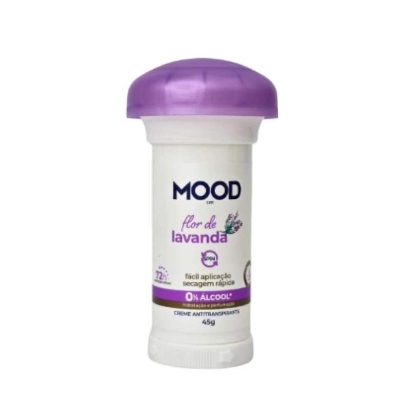 33072010 Desodorante Mood Creme Spin Flor De Lavanda 45g