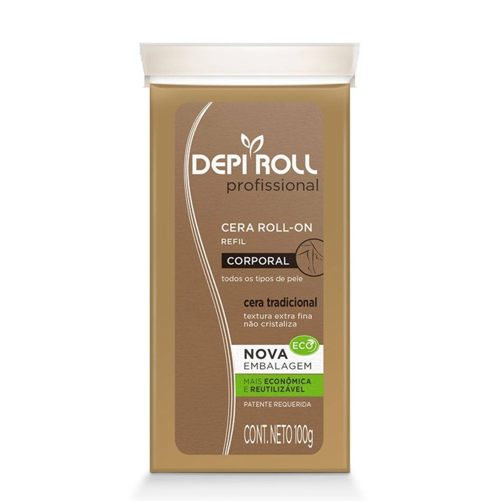 Cera Depilatória Refil Tradicional 100g Depiroll