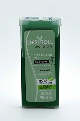 Depi Roll Cera Roll On 100g Verde S/ Tampa