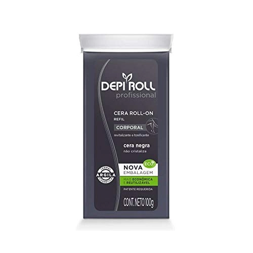 Depi Roll Cera Roll On 100g Negra S/ Tampa