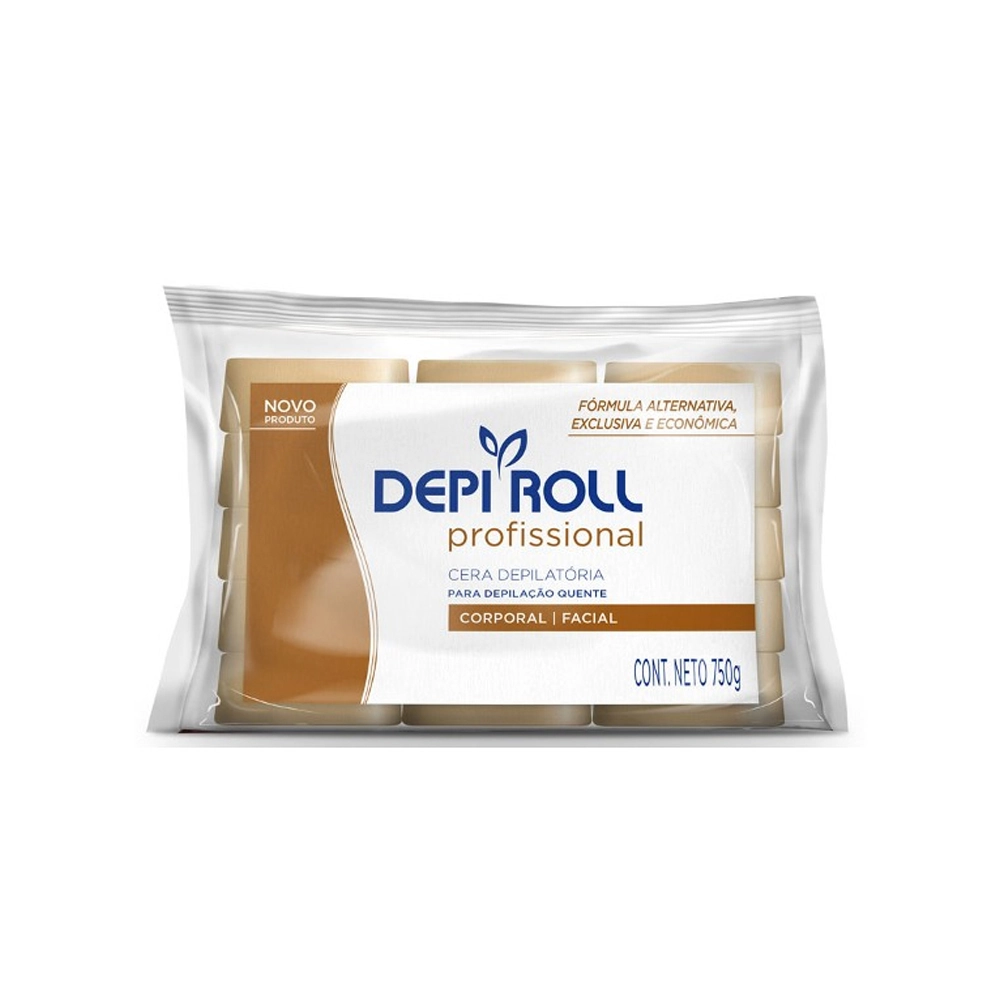 Depi Roll Cera Quente Eco Em Blocos 750g