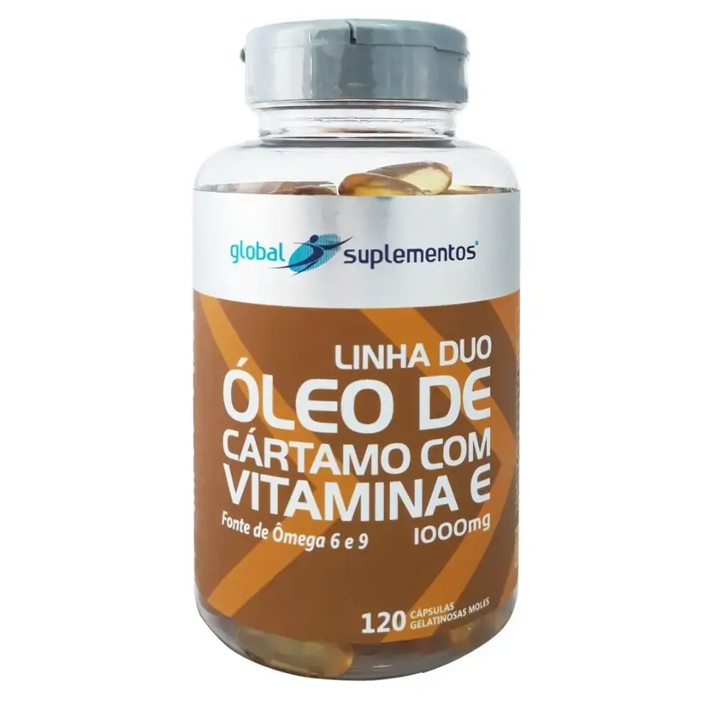 Oleo Cartamo Vitamina E 120 Cps Global Nutrition