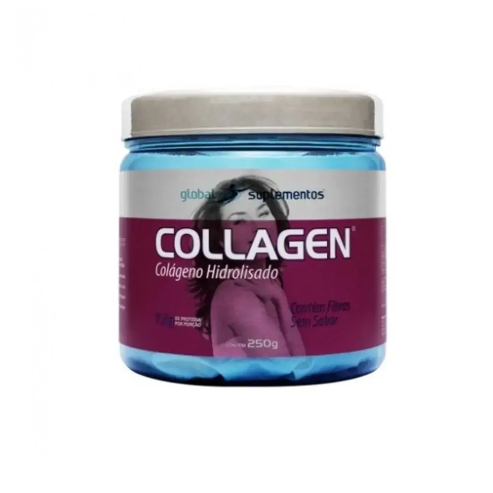 Colageno Hidrolisado 250g Sem Sabor Global Global
