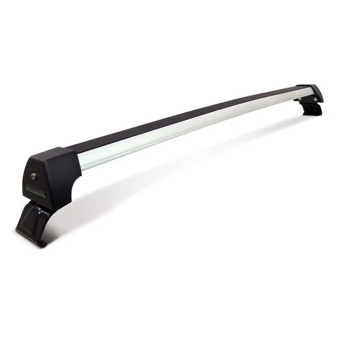 Rack de Teto VOLKSWAGEN FOX 2 Portas Sport Alumínio Prata - LONG LIFE AFX2F