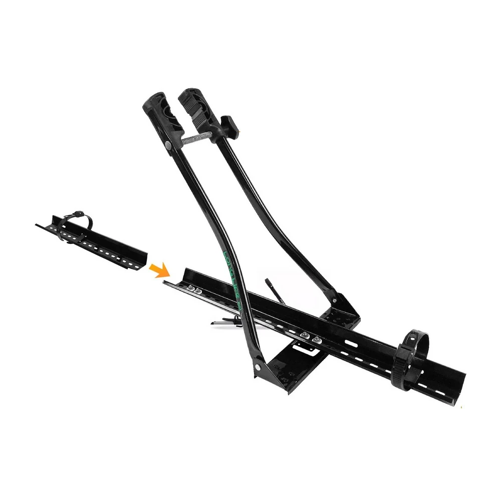 Suporte de Teto para Bike Black Braço +Trilho Alumínio - LONG LIFE B62
