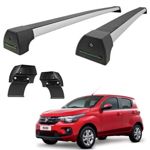 Rack de Teto FIAT MOBI Alumínio - LONG LIFE AMOBI
