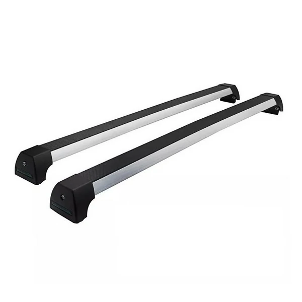 Barra Paralela do Teto JEEP COMPASS Alumínio Prata - LONG LIFE ACPS