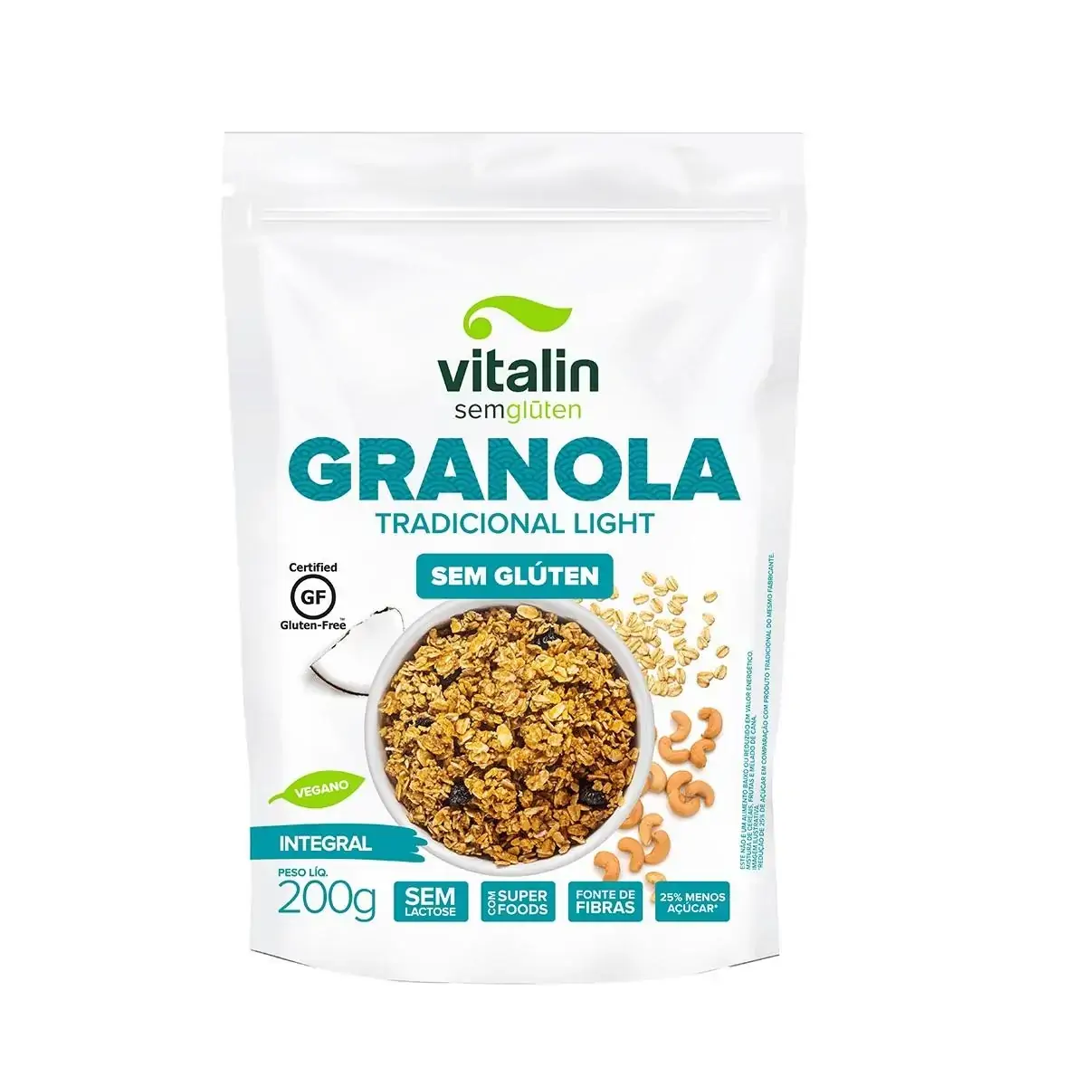 Granola Vitalin Trad Light Integral 200g