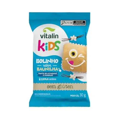 Bolinho Kids Baunilha Vitalin 30g