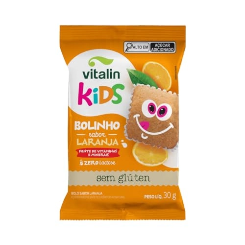 Bolinho Kids Laranja Vitalin 30g