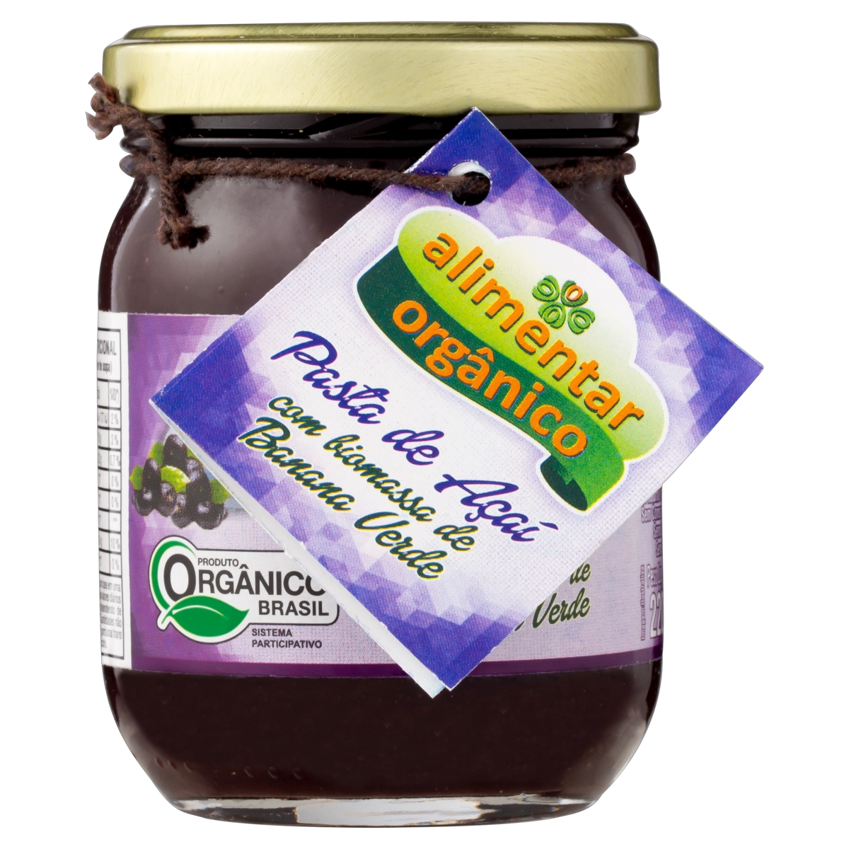 Pasta de Açaí Orgânica Alimentar 220g