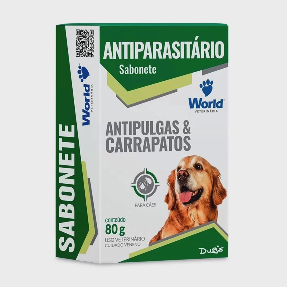 Sabonete Dugs Antipugas 80g Caes E Gatoss