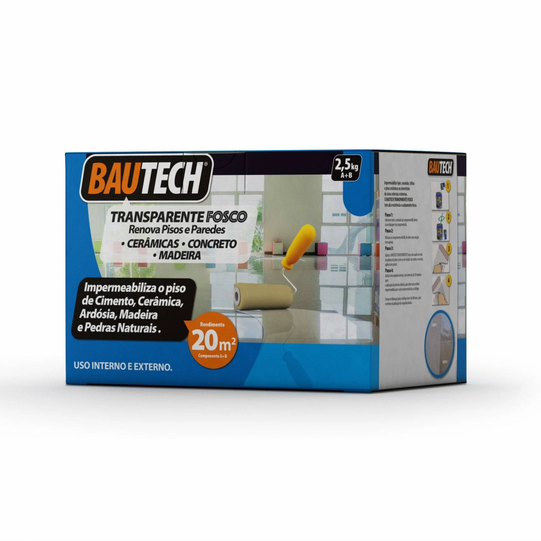 Manta Líquida Impermeabilizante Bautech 2,5kg Incolor