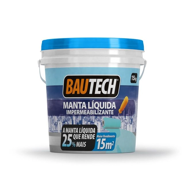 Manta Líquida Impermeabilizante Bautech 15kg Cinza