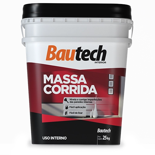 Massa Corrida 25kg Bautech
