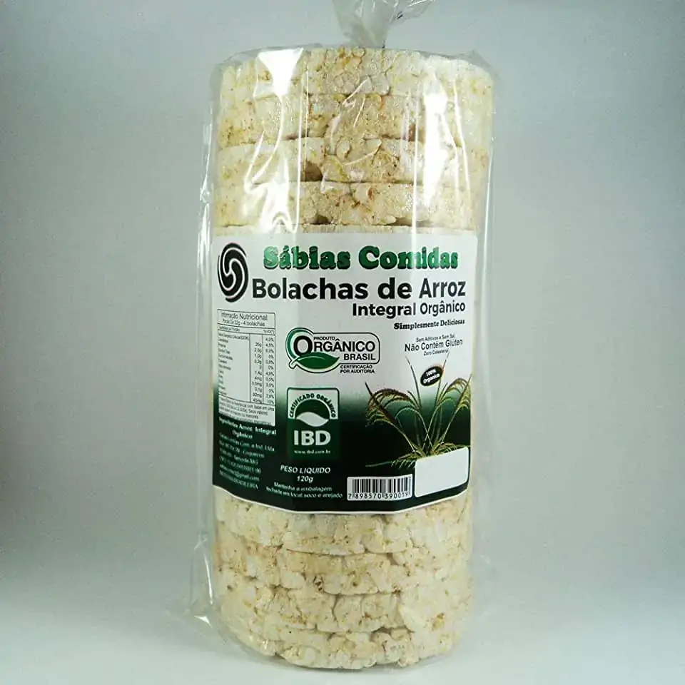 Torrada Arroz Int Organico 120g