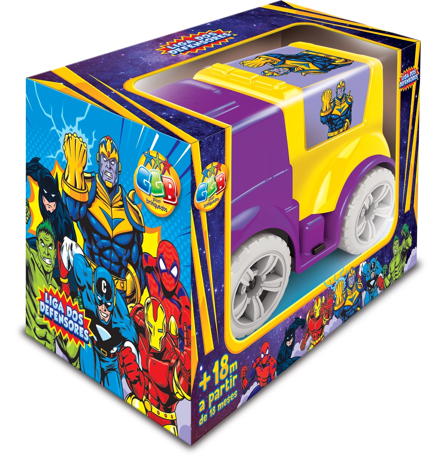 Mini Defensor Roxo Ii