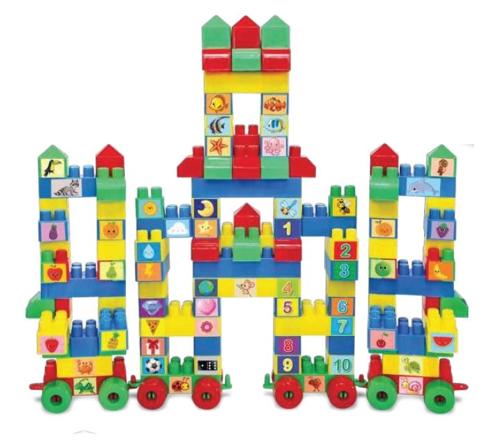 Bloco De Montar Castelinho Ref.378 Ggb