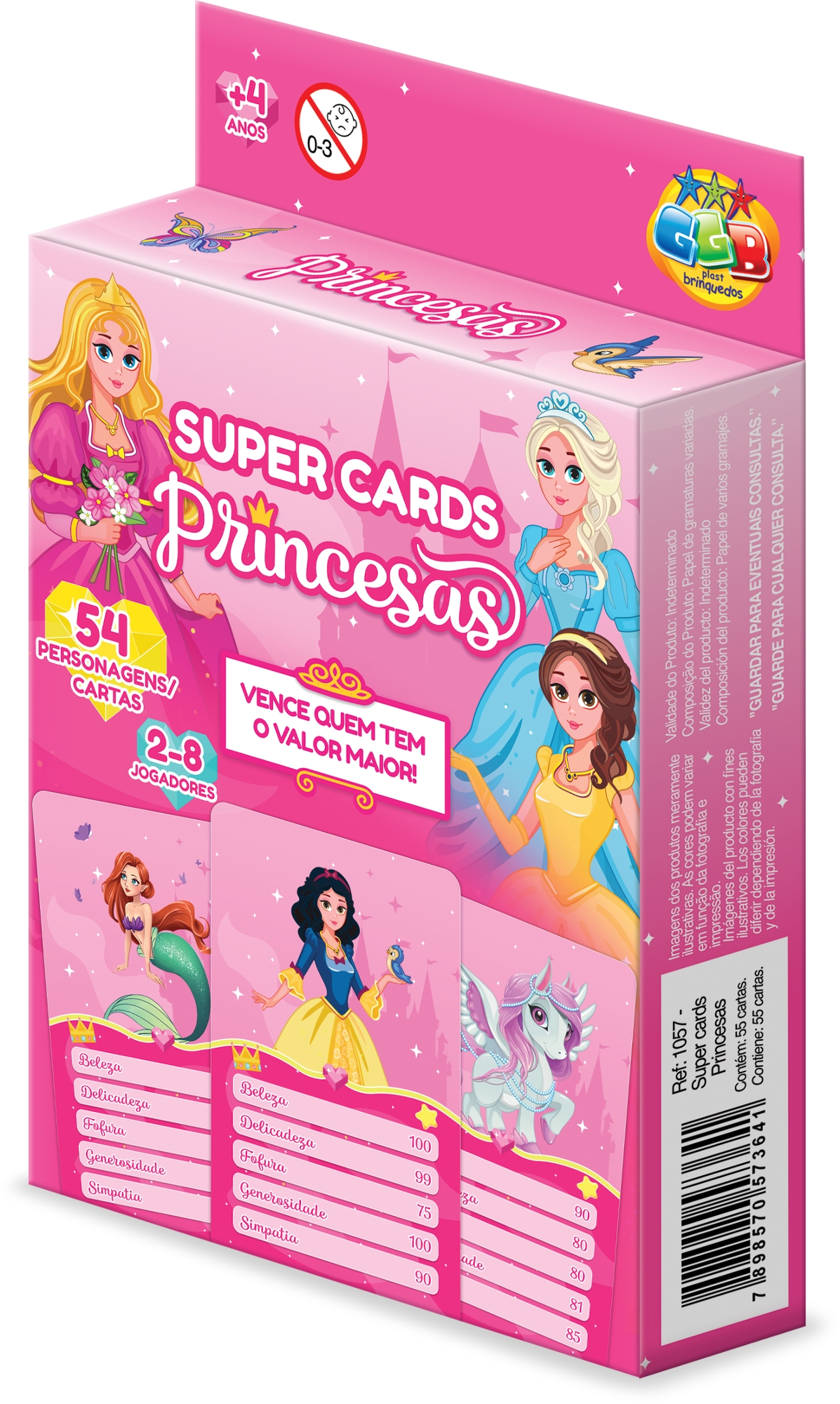 Jogo Super Cards Princesas 54