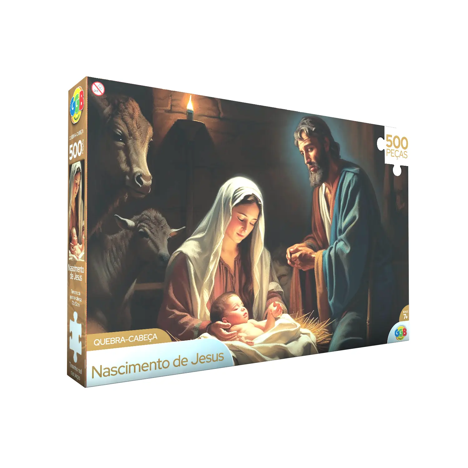 Quebra Cabeca 500 Pcs Nascimento De Jesus