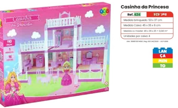Casinha Da Princesa Ref.424
