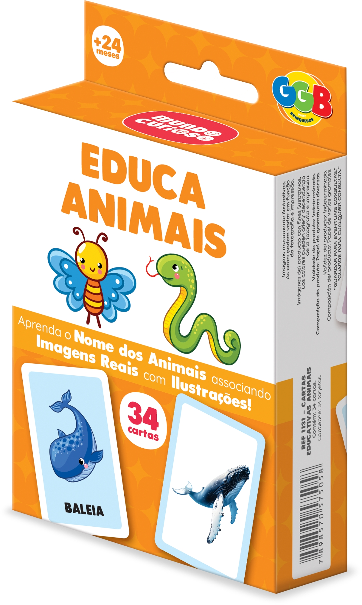 Cartas Educa Animais