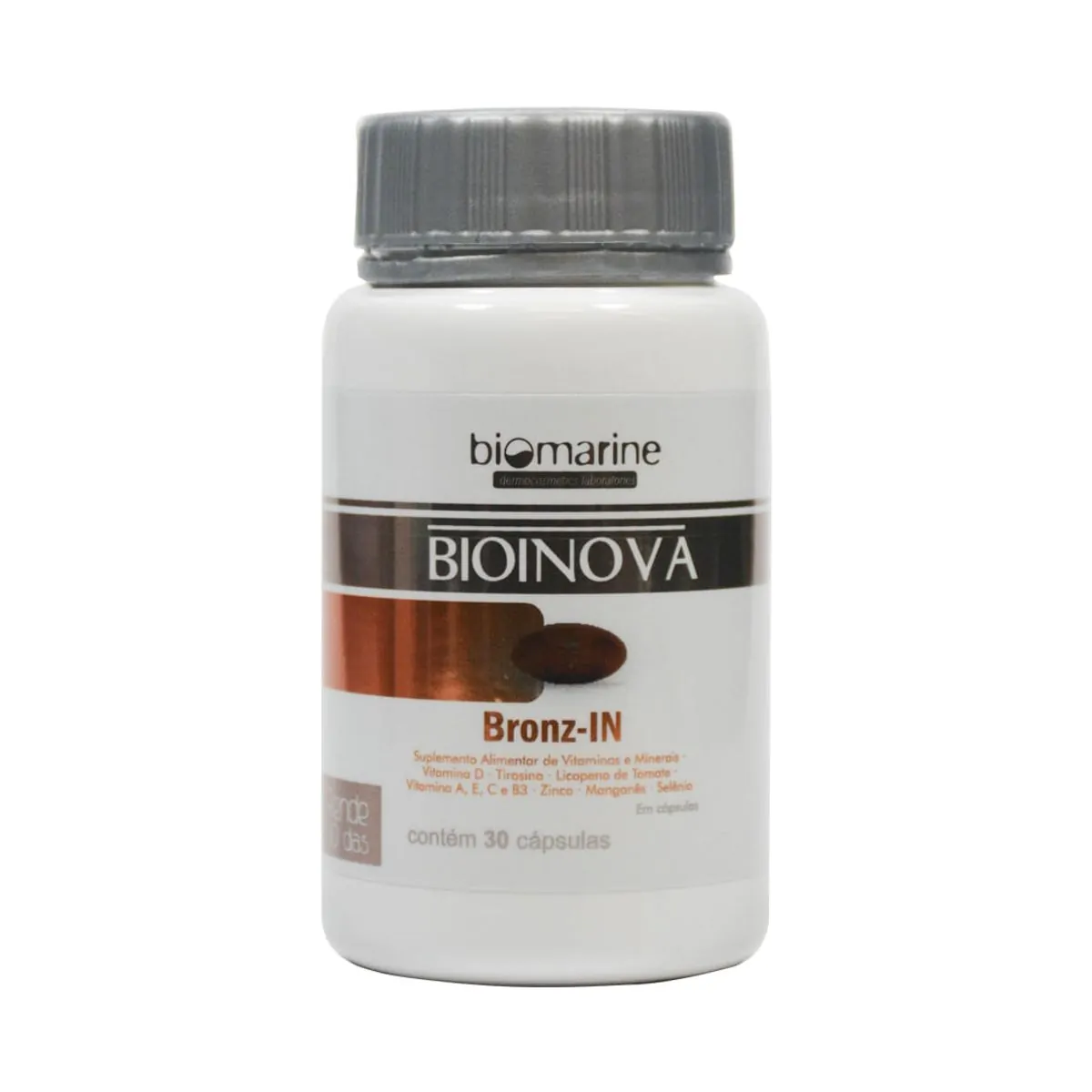 Biomarine Bronzeamento em Cápsulas BioInova Bronz-In 30 cps