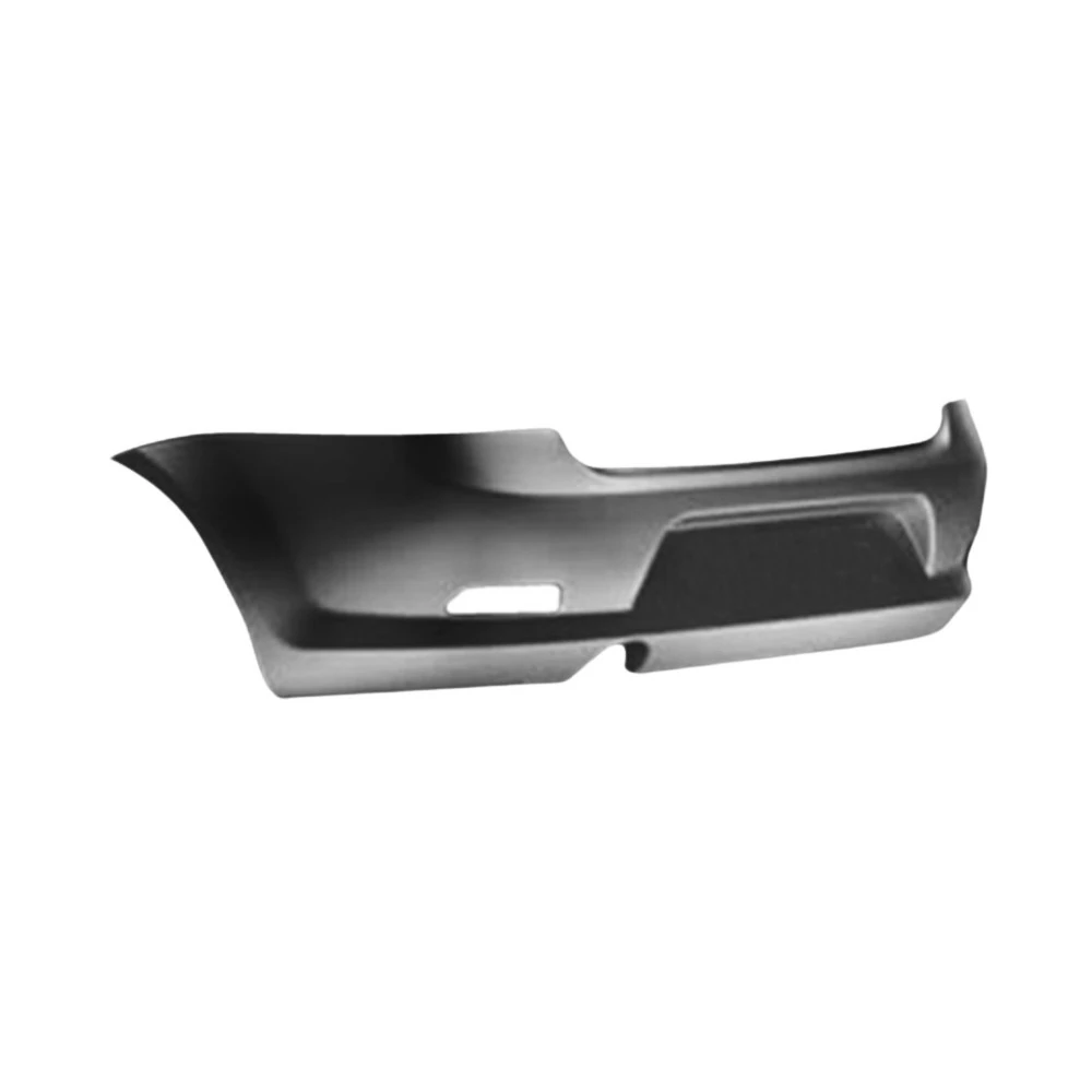 Para-choque Traseiro RENAULT LOGAN Preto Liso - LUMAX 10RN0130
