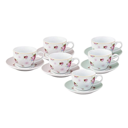 Jg.xicara Cafe Casa Ambiente C/6 Pcs Mod.019