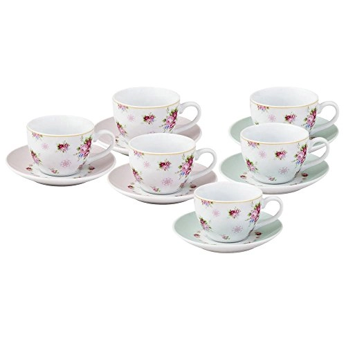 Jg.xicara Cafe Casa Ambiente C/6 Pcs Romance