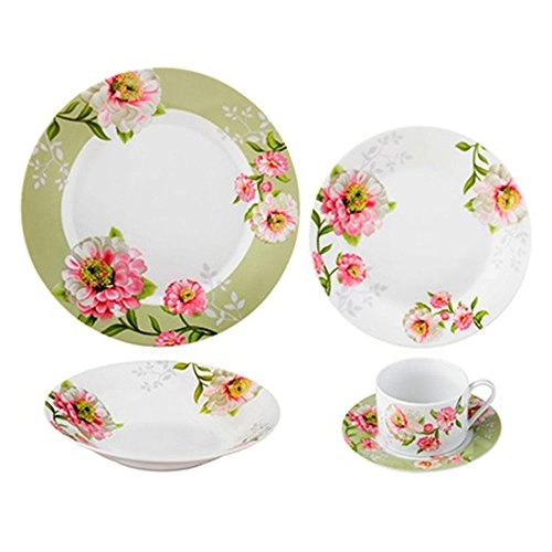 Ap.jantar Casa Ambiente C/20 Pcs Gardenia